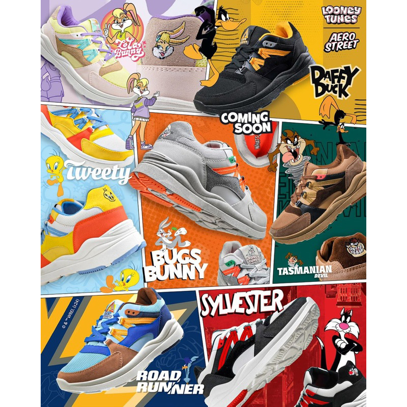 SEPATU AEROSTREET LOONEY TUNES  | SEPATU AEROSTREET HARRY POTTER | AEROSTREET HARPOT