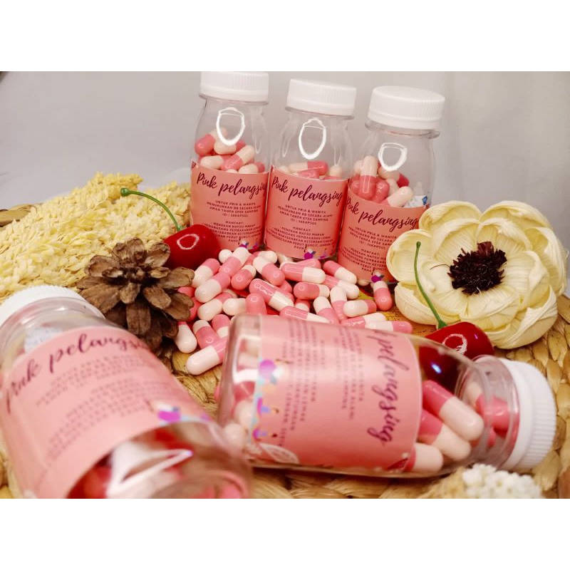 BODY SLIMMING HERBAL, PINK PELANGSING ORIGINAL