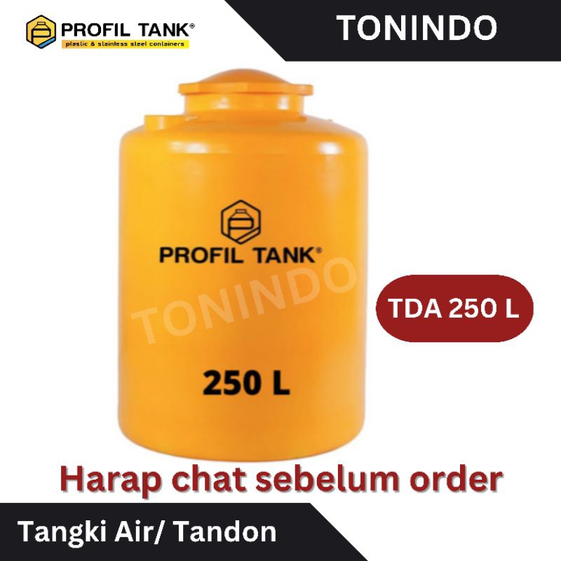 Tangki Air / Tandon Toren Profil Tank Tipe TDA 250 L