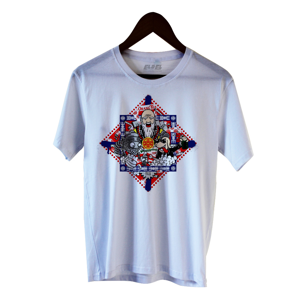 Kaos Orang Tua Shaggy Dog 08 Cotton Combed