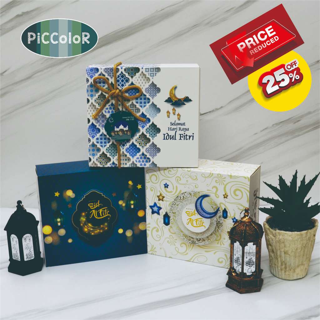 

HAMPERS BOX LEBARAN / KOTAK HAMPERS IDUL FITRI / UK. 19x17,5x7,2 cm