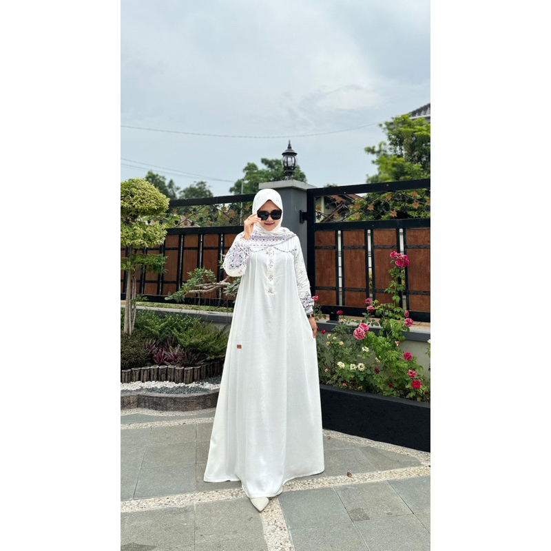 //READY STOK// DRESS ORI BY SAULIN STORE/DRESS RAYON TWILL UNIQLO