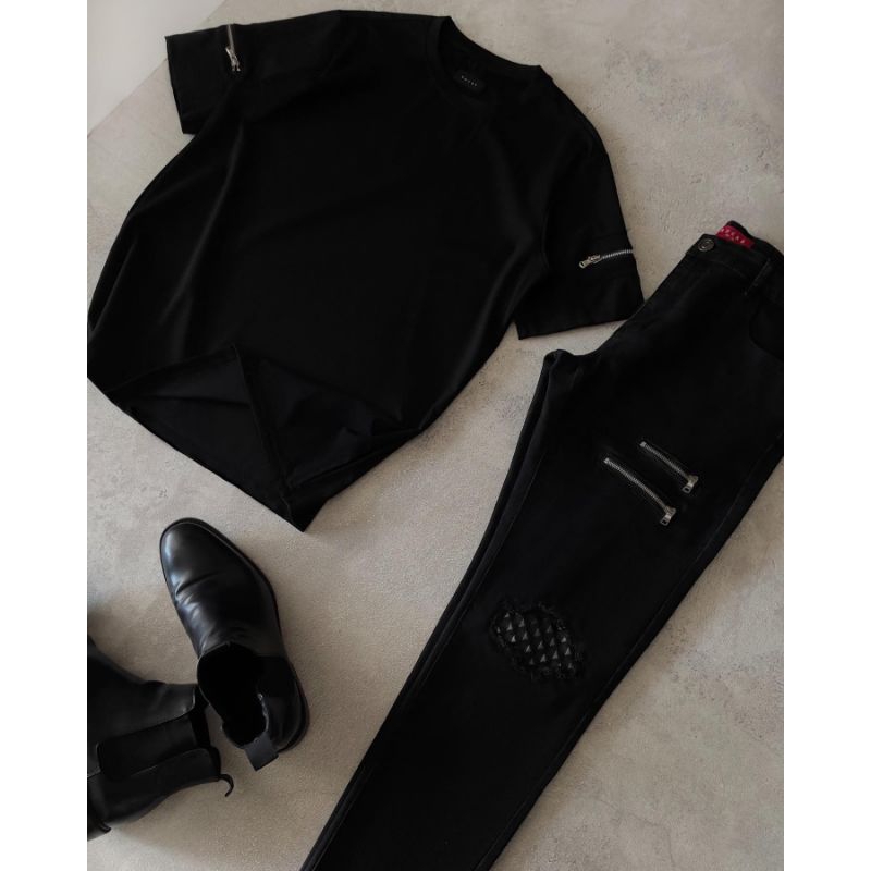[ ORIGINAL ] RUCAS DIAMOND LEATHER JEANS