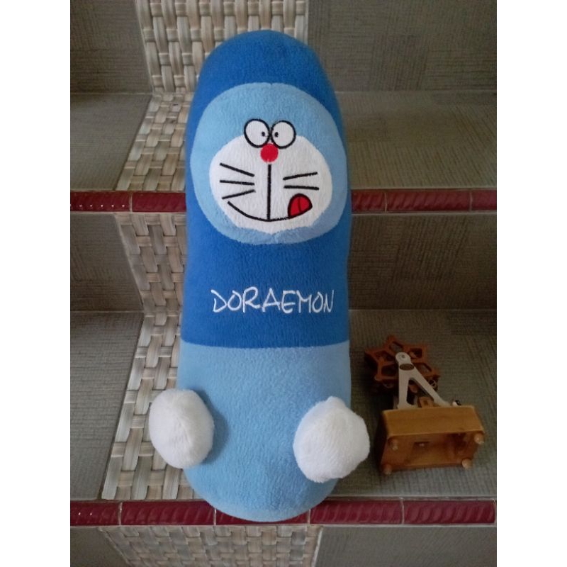 preloved bantal guling Doraemon, bantal guling anak