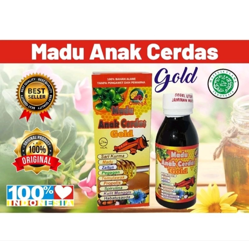 Madu Anak Cerdas Gold 175 gr.