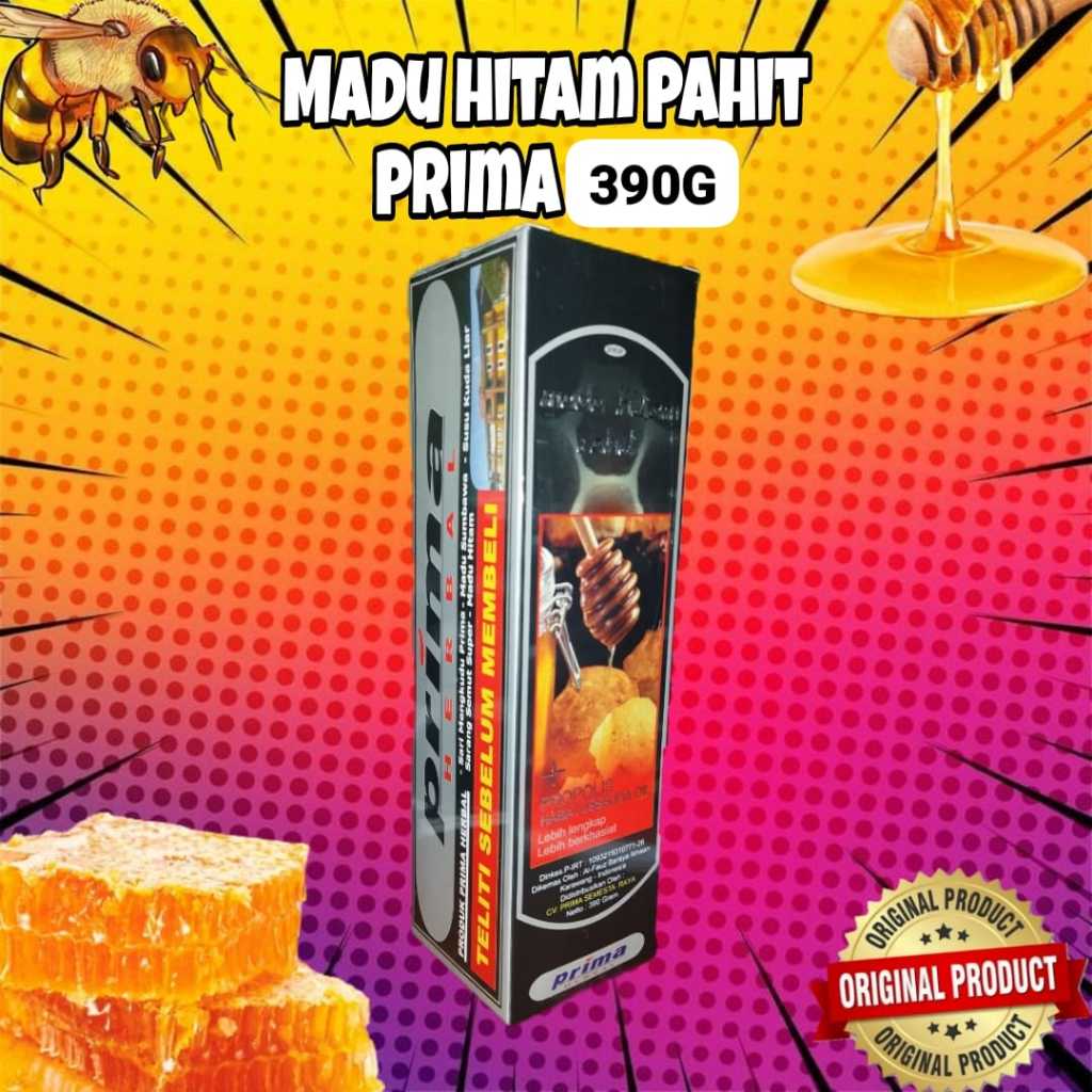 

Madu Hitam Prima untuk diabetes 390g original100%