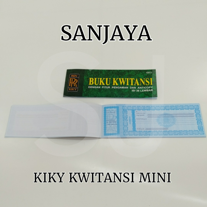 

Kiky Buku Kwitansi Mini Isi 36 lembar / Buku Catatan Kwitansi Mini / Kiky Kwitansi Mini