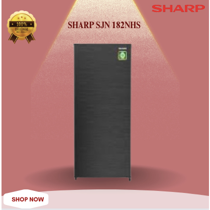 SHARP KULKAS 1 PINTU SJN 182NHS/SJN182NHS/SJN-182-NHS/SJN-182NHS/SJN 182 NHS/SJN/KULKAS 1 PINTU/SHAR