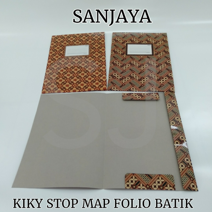 

[1 Pack] Kiky Stopmap Batik Folio F4 / Map Stopmap Batik Ukuran Folio / Kiky Stop Map Folio Batik