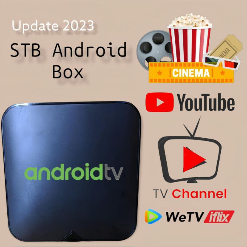 HOT DEALS Stb Tv Box Android Smart TV Terbaru Siap Pakai Termurah