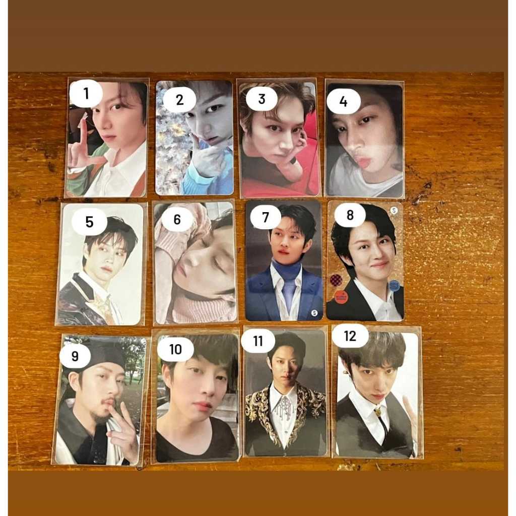 pc photocard heechul super junior