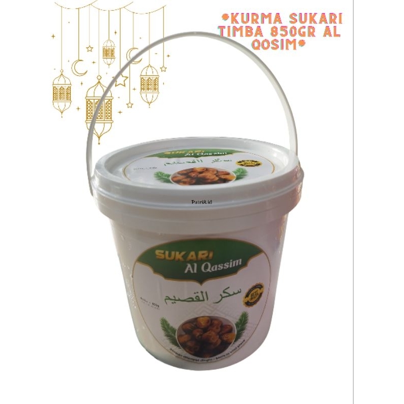 

Kurma Sukari Timba 850gr Al Qosim