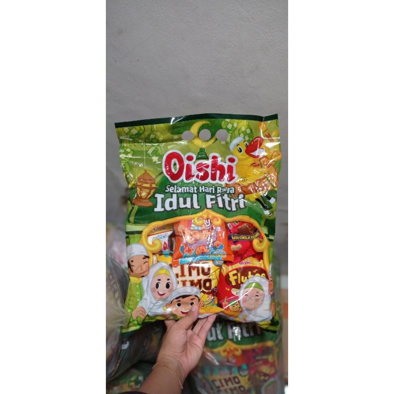 

Hampers snack oishi idul fitri