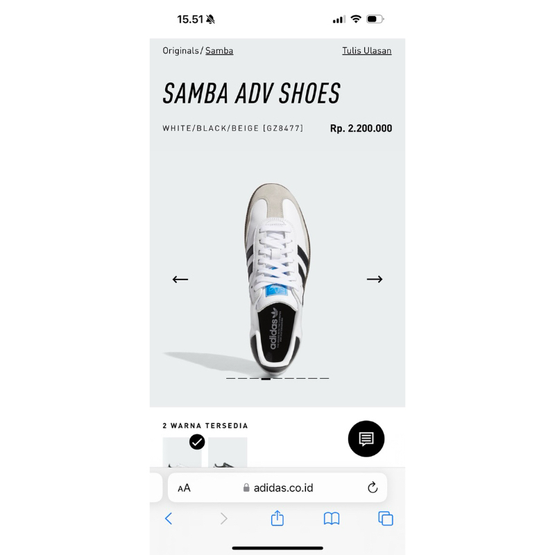 ADIDAS SAMBA ADV SHOES ORIGINAL NEW