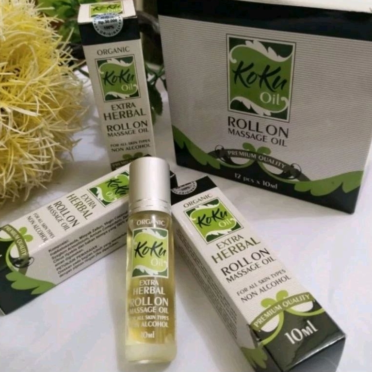 MINYAK KOKU 10ML KOKU OIL MINYAK HERBA KOKU PREMIUM