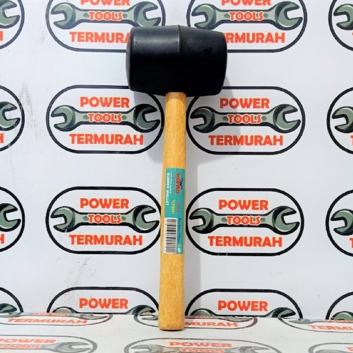 

Palu Karet 32oz Hitam Palu Palu Tukang Handle Kayu 32 oz