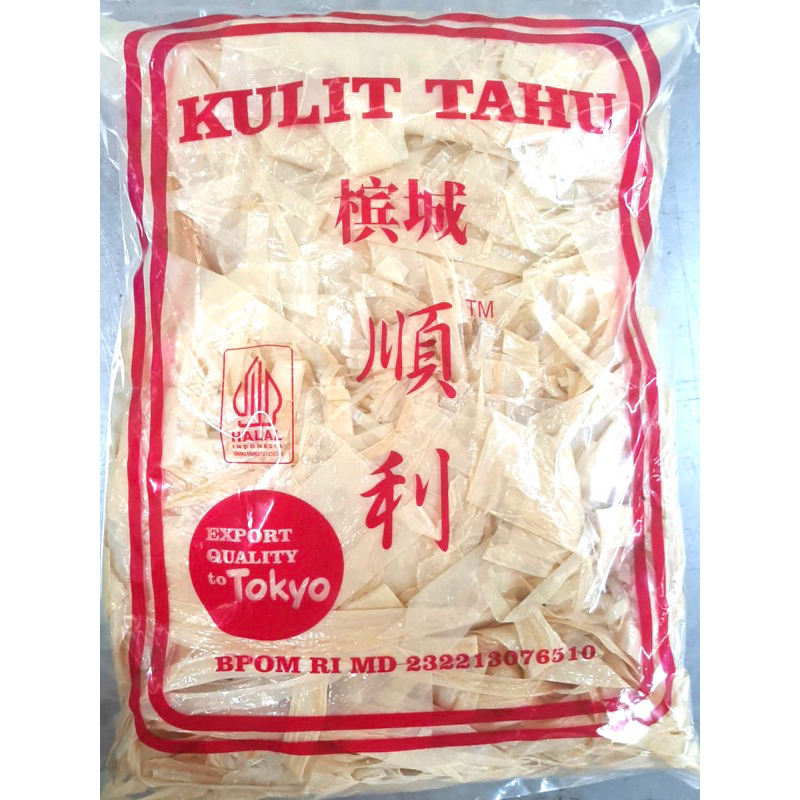 

Kulit Tahu Potongan HALAL