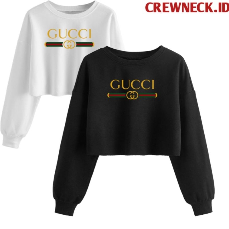 BOStore-Sweater crewneck kerah gucci anak perempuan