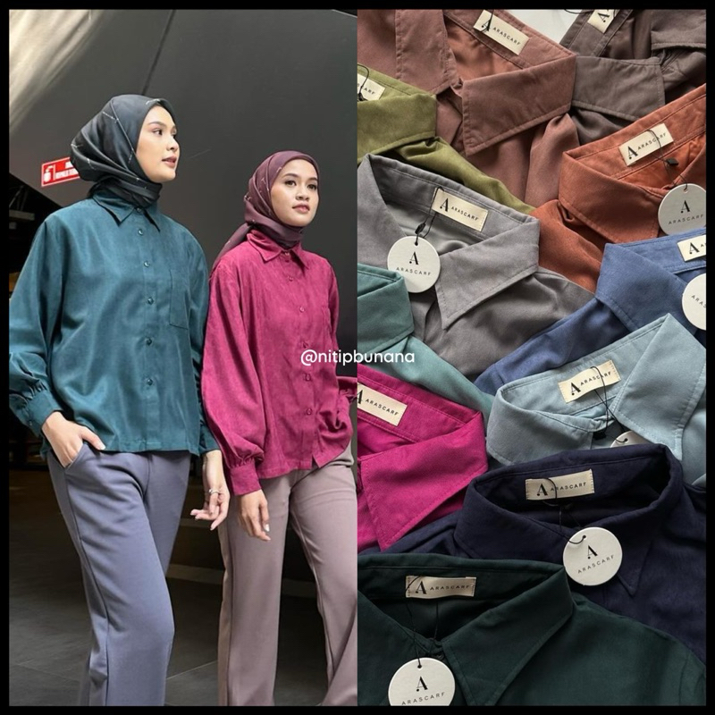 ARASCARF Corduroy Shirt