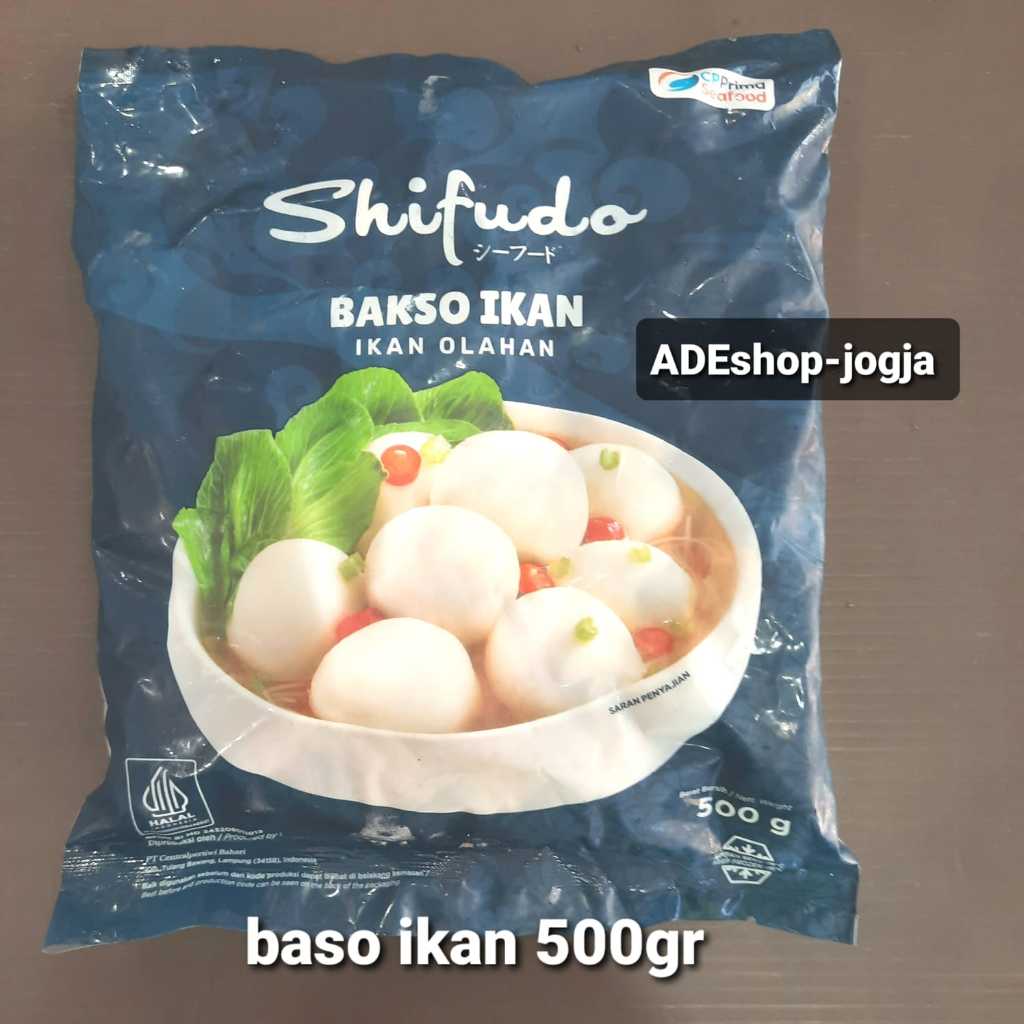 

shifudo bakso ikan 500gr frozen baso fish ball