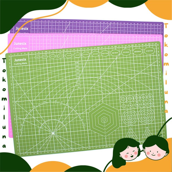 

Double sided A3 cutting mat ukuran besar dua sisi alas potong kertas DIY cutting board HB1630