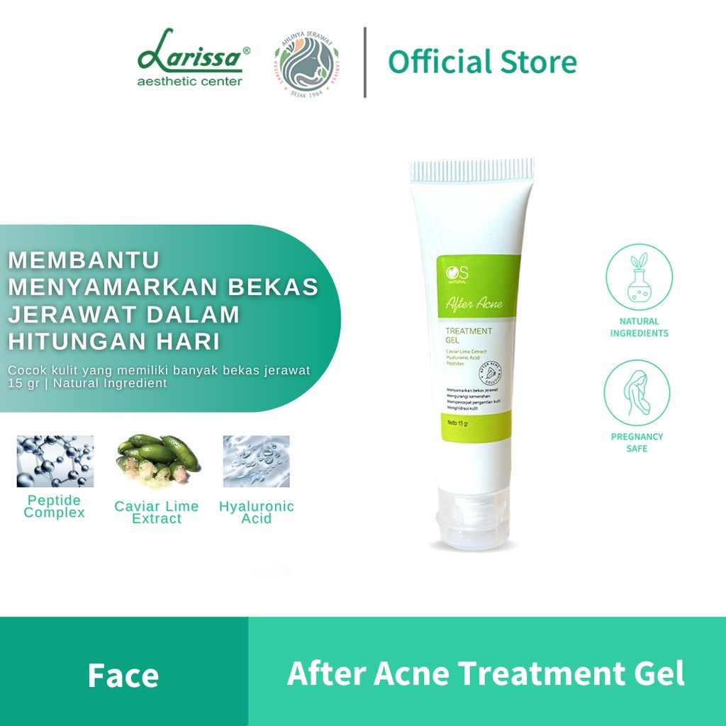 Larissa After Acne Treatment Gel - Obat Totol Bekas Jerawat Larissa Official