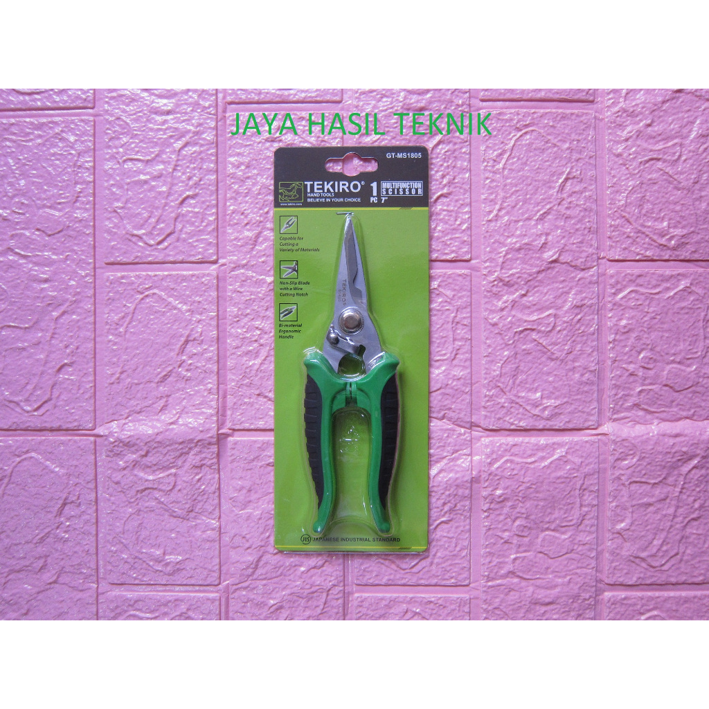 

Tekiro Gunting Serbaguna Multifunction Scissor 7