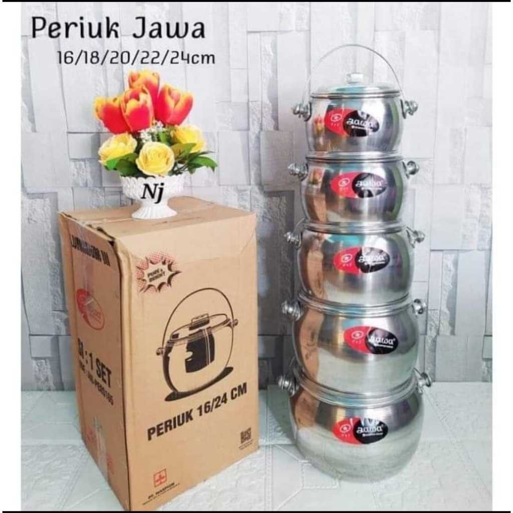 PERIUK ALUMINUM SET JAWA