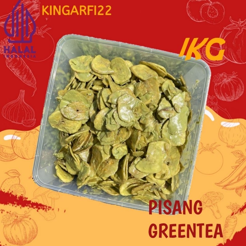 

1KG KRIPIK PISANG GREANTEA LUMER