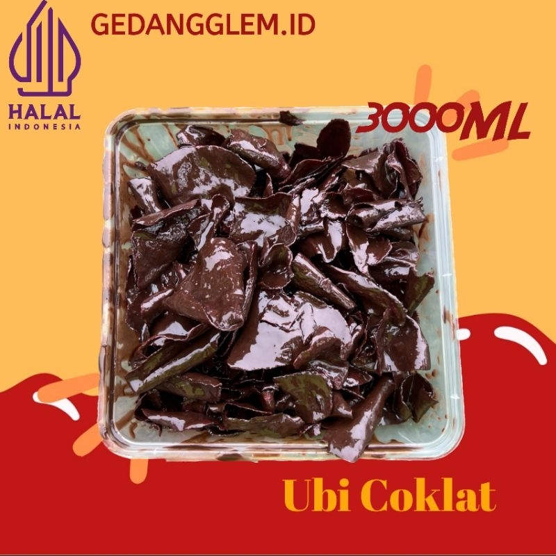 

3000ML KRIPIK UBI UNGU COKLAT LUMER