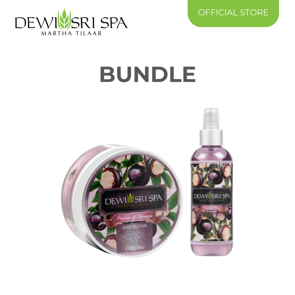 [BUNDLE] Dewi Sri Spa Passion of Manggis Body Butter & Body Mist
