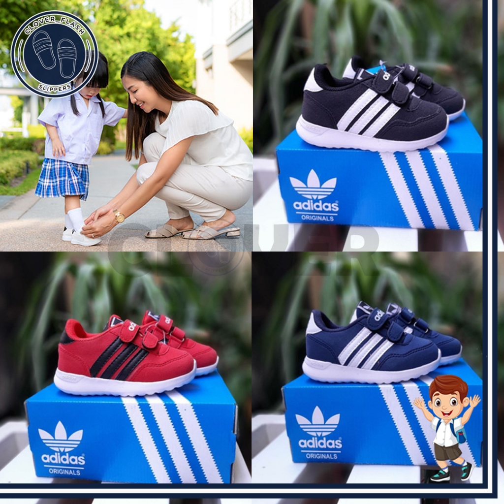 Sepatu Anak Adidas Cloudfoam Speed Laki Laki / Perempuan Grade Original