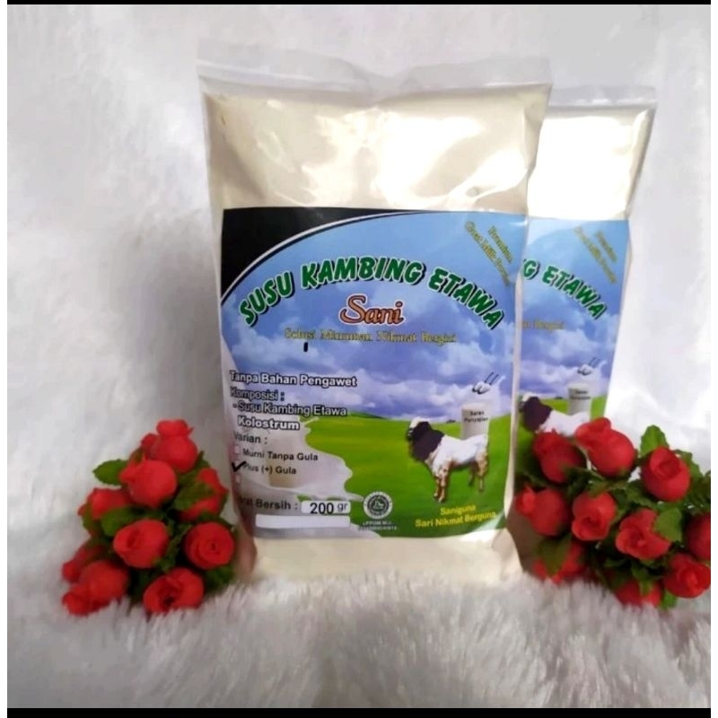 

susu kambing kolostrum plus gula