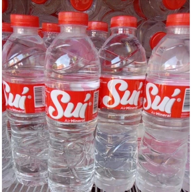 

Sui Air Mineral Botol 600ml 1 Dus / Karton isi 24Pcs