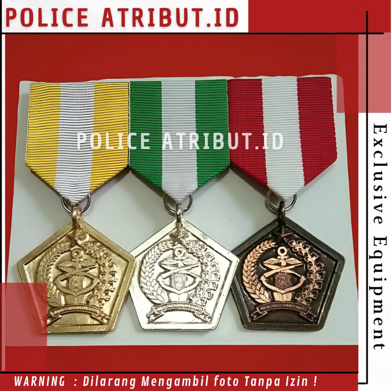 Satya lencana Mendali PDU Set MENWA 2 4 6 Tahun Satu set Tanda Jasa COD Promo Terbaru Hot Product Be