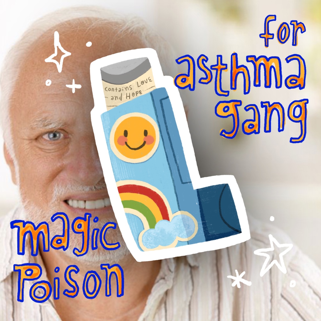 

[HariHariUna] Wheezy Gang - Die cut sticker