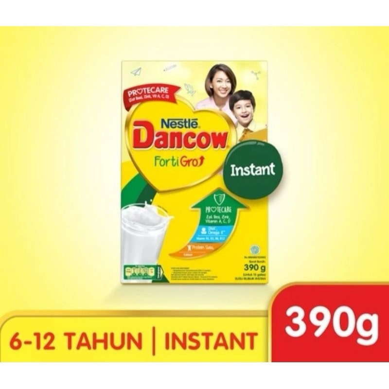 

DANCOW Fortigro Coklat Susu Bubuk Susu Anak 390g