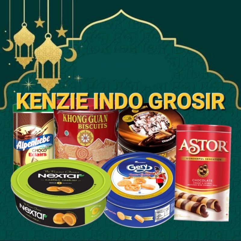 

(KING) - Aneka biskuit kaleng Nabati kaleng 287gr,Tanggo kaleng 270gr,Nabati Coklat,Golden Nissin