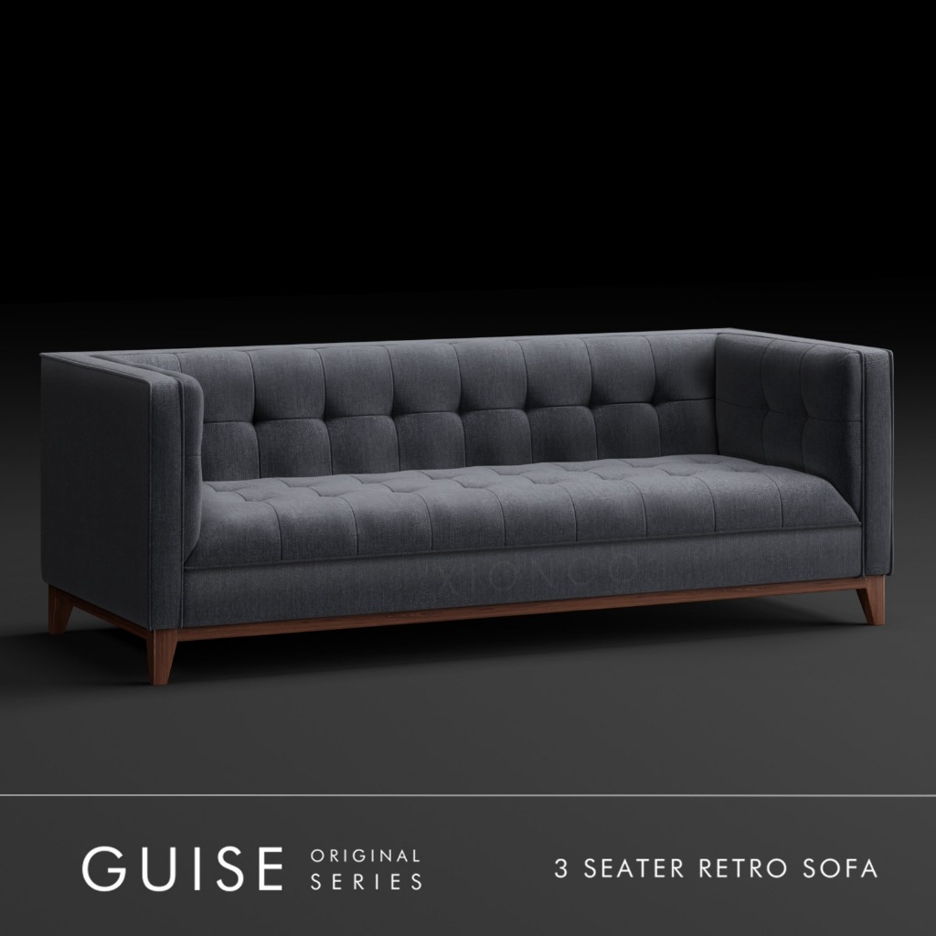 Guise - Sofa Minimalis 3 Seater | XIONCO