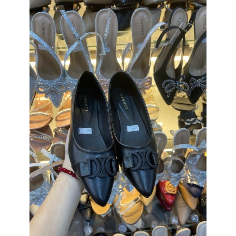 Sepatu pancus Vincci cantik dan elegant/Sepatu kantor /sepatu vincci formal/Sepatu kerja/sepatu wani