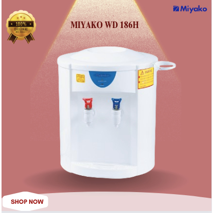 MIYAKO DISPENSER GALON ATAS WD 186H/WD186H/WD 186 H/WD-186H/WD-186-H/MIYAKO DISPENSER GALON ATAS