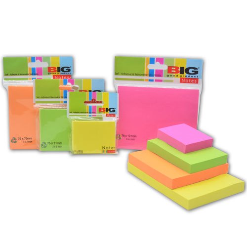 

Big Notes Color 100 sheets (100 Lembar)