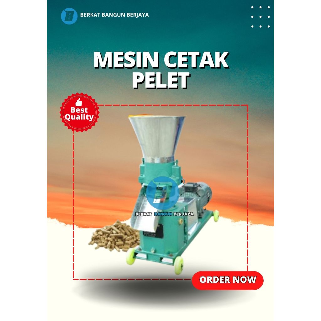 Mesin Pencetak Pelet - Mesin Pembuat Pelet - Mesin Pelet - Mesin Pakan
