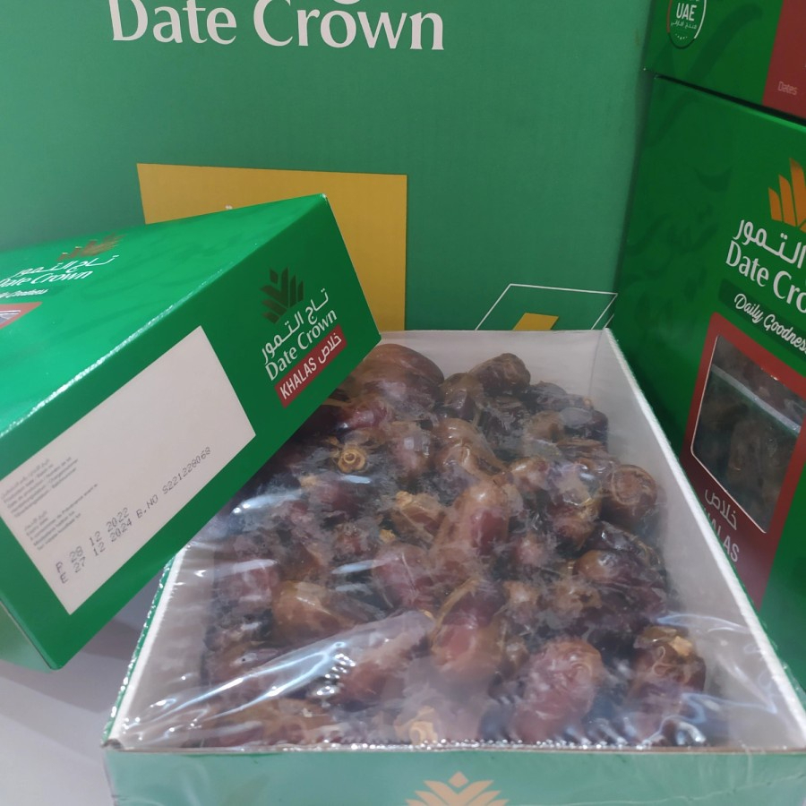 

Exp Nov 2025 Kurma date crown khalas 1kg/date crown khalas termurah/KEMASAN BUKA ATAS