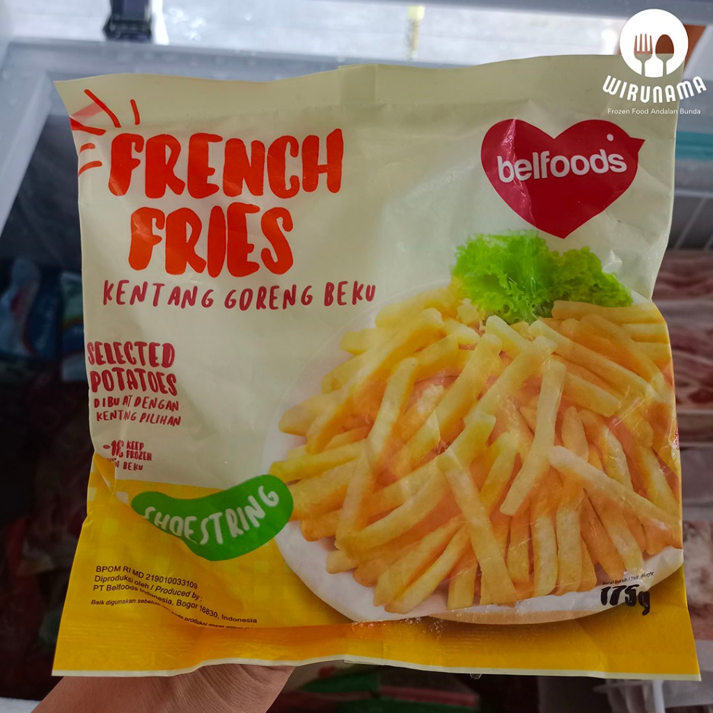 

Belfoods Kentang Goreng French Fries 175 Gram Frozen Food Yogyakarta Jogjakarta