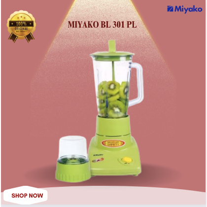 MIYAKO BLENDER PLASTIK  BL 301 PL KAPASITAS 1 LITER/BL301PL/BL 301PL/BL301 PL/BL-301-PL