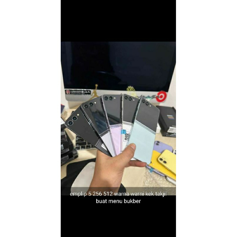 Samsung Galaxy Z Flip 5 || Garansi Ex SEIN || 8-256GB || Second