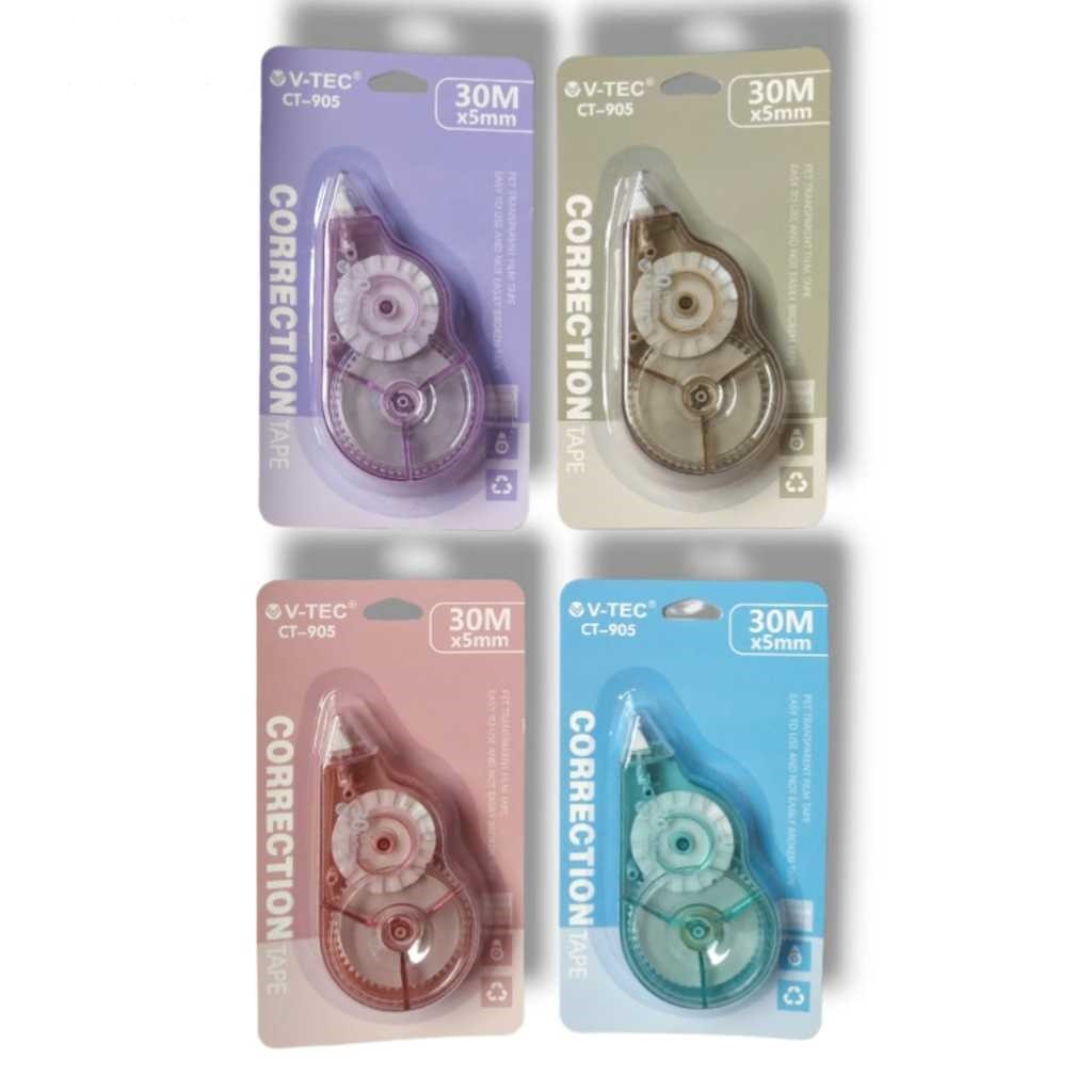 

CORRECTION TAPE / TIP EX KERTAS V-TEC CT905