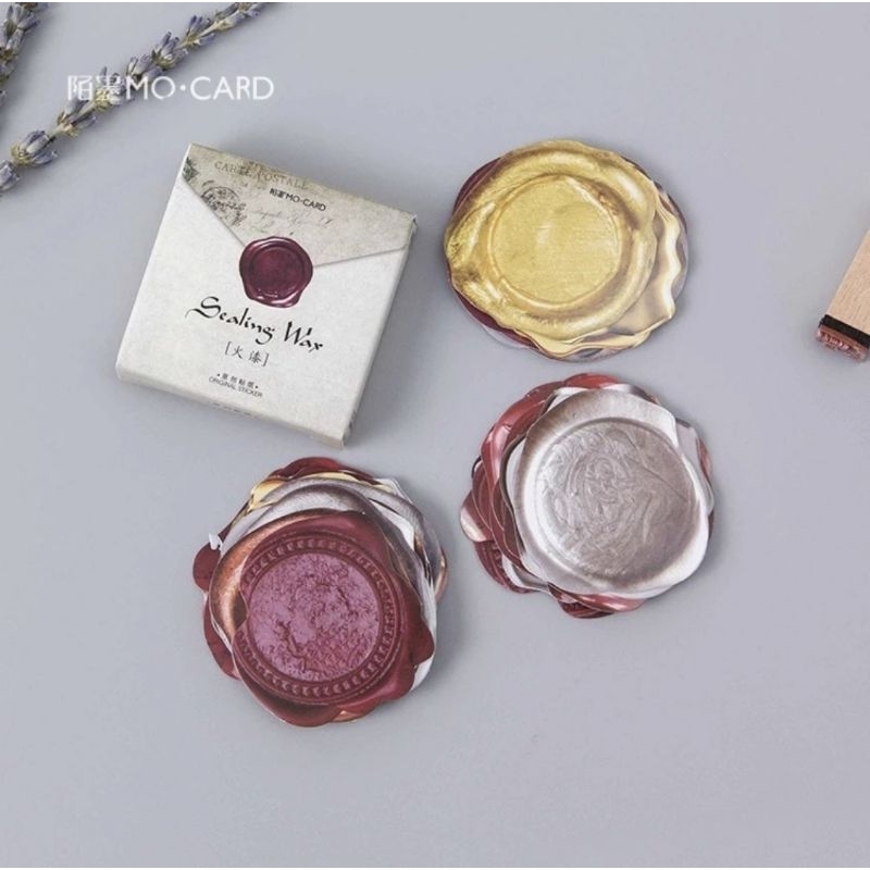 

45 pcs Sticker Sealing Wax untuk Scrapbook / Jurnal / Diary