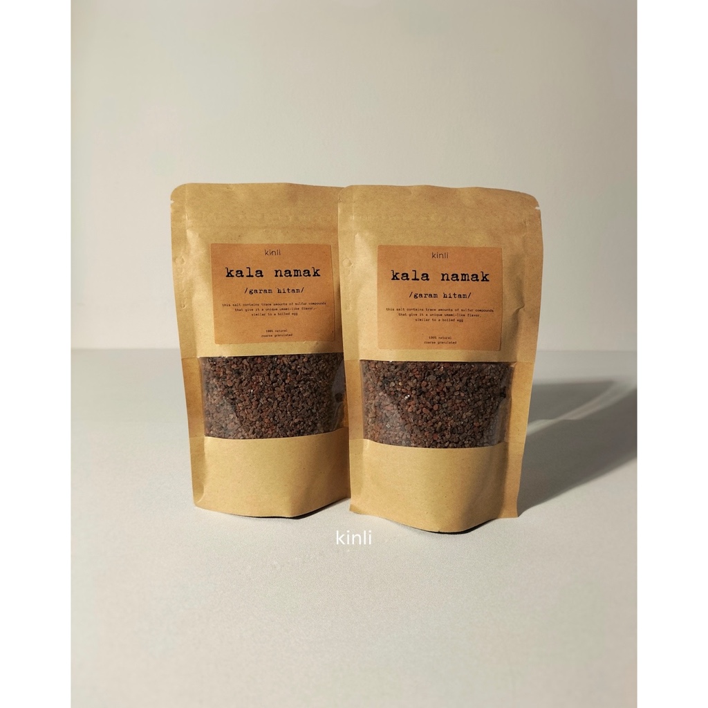 

kala namak himalayan black salt umami flavor vegan eggy taste garam hitam himalaya